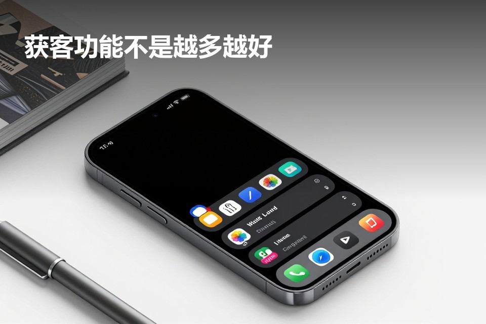 获客功能不是越多越好