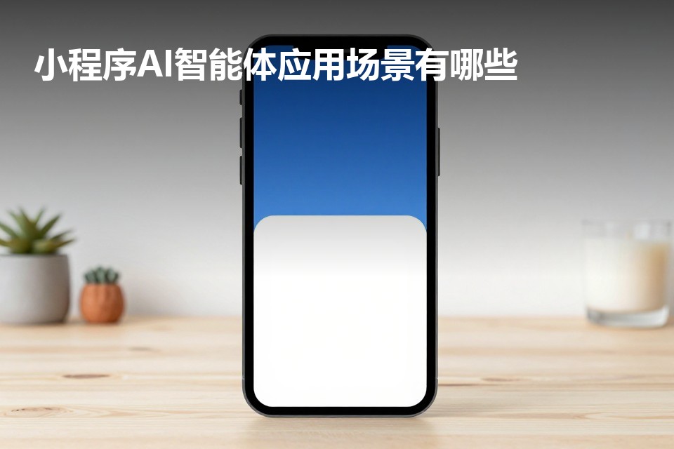 小程序AI智能体应用场景有哪些