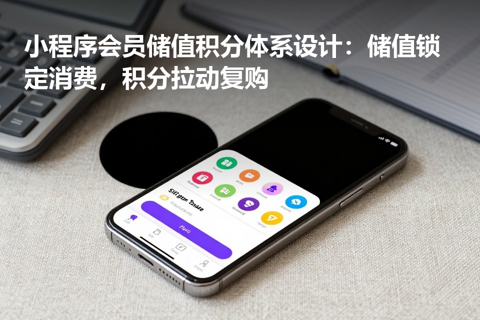 小程序会员储值积分体系设计：储值锁定消费，积分拉动复购