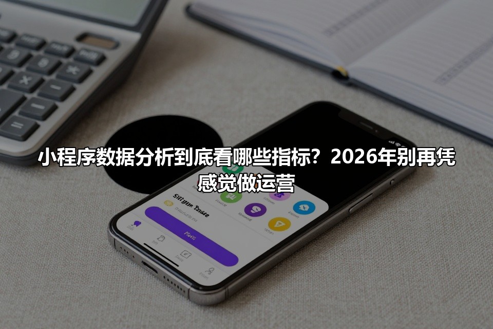 小程序数据分析到底看哪些指标？2026年别再凭感觉做运营