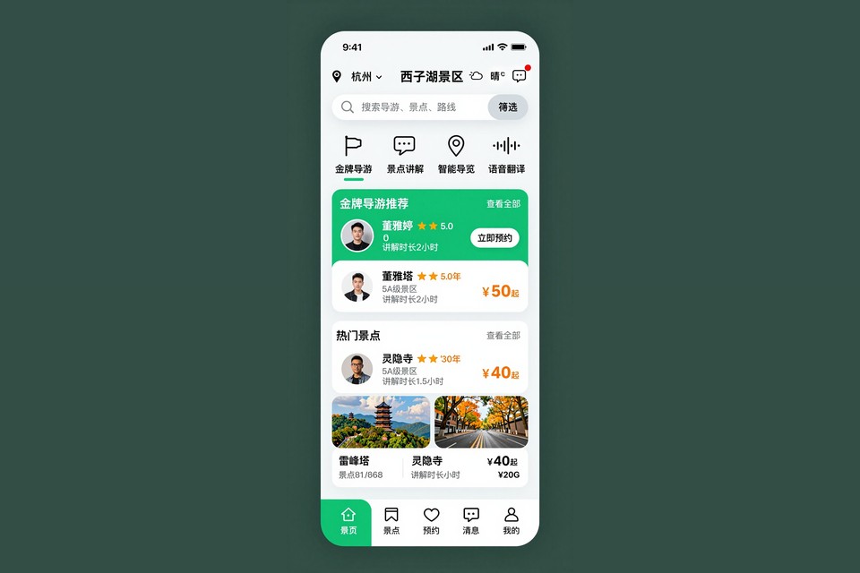 景区导游预约小程序开发案例：从电话排班到线上选人