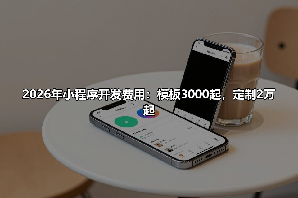 2026年小程序开发费用：模板3000起，定制2万起