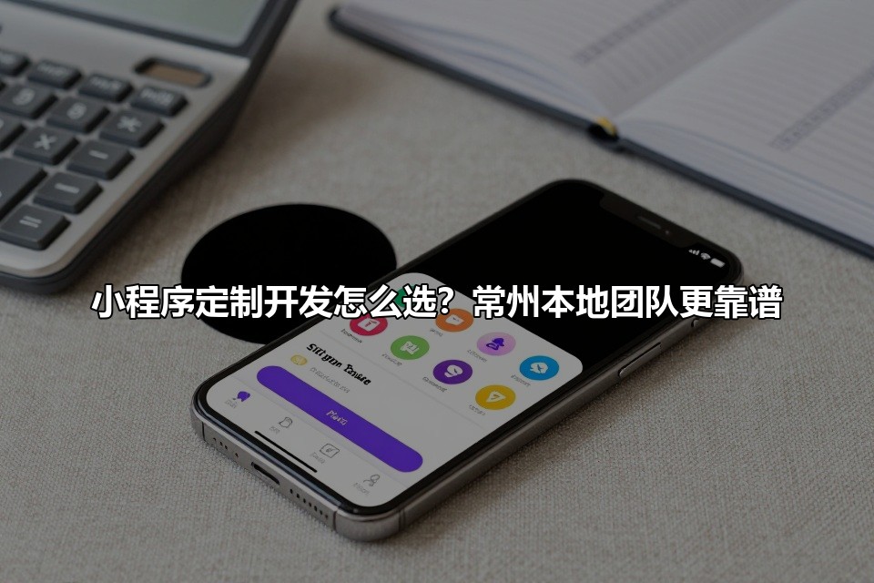 小程序定制开发怎么选？常州本地团队更靠谱