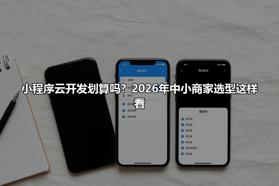 小程序云开发划算吗？2026年中小商家选型这样看