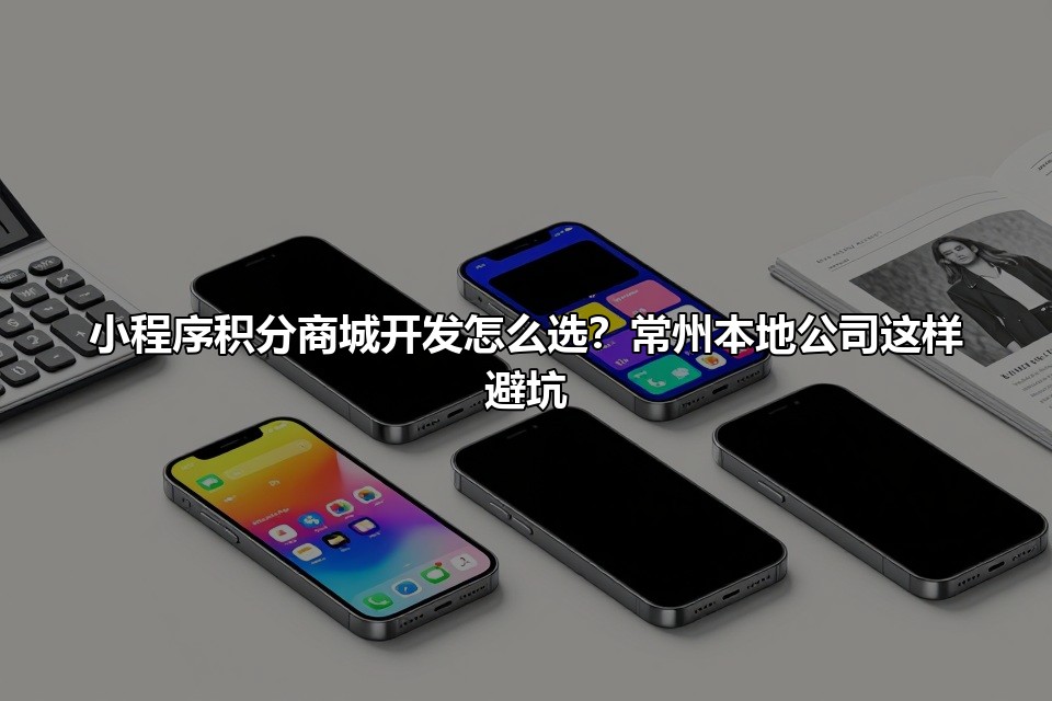 小程序积分商城开发怎么选？常州本地公司这样避坑