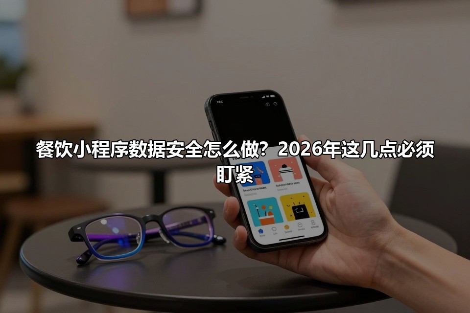 餐饮小程序数据安全怎么做？2026年这几点必须盯紧