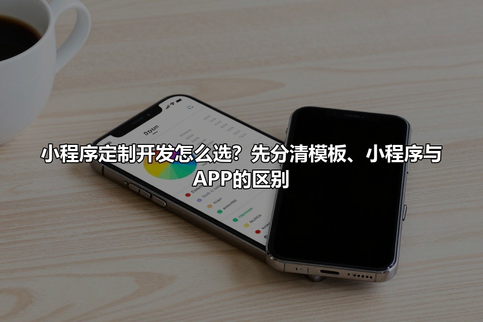 小程序定制开发怎么选？先分清模板、小程序与APP的区别