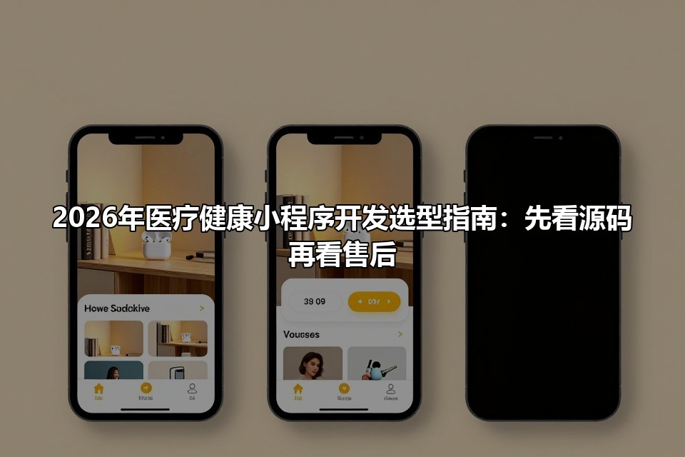 2026年医疗健康小程序开发选型指南：先看源码再看售后