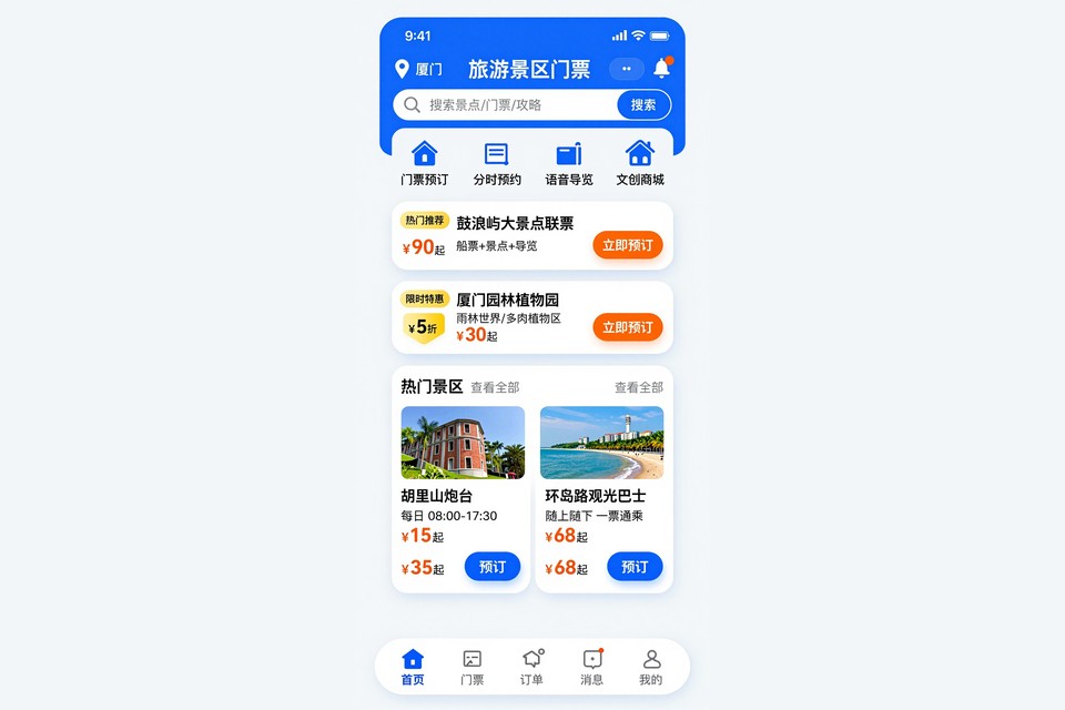 景区门票小程序开发案例：从窗口手写票到手机扫码入园
