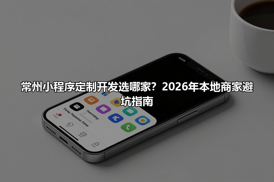 常州小程序定制开发选哪家？2026年本地商家避坑指南