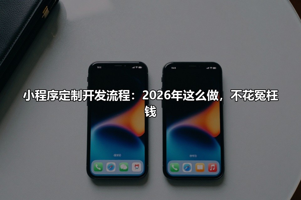 小程序定制开发流程：2026年这么做，不花冤枉钱