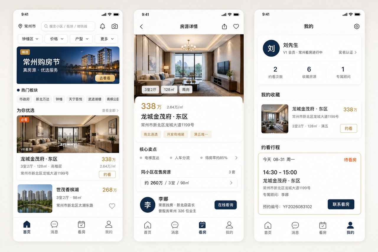 房产中介小程序开发案例：房源从朋友圈刷屏到后台自动匹配