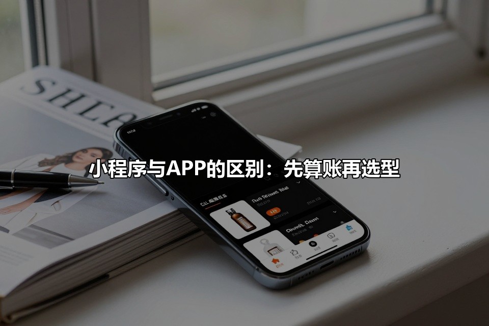小程序与APP的区别：先算账再选型