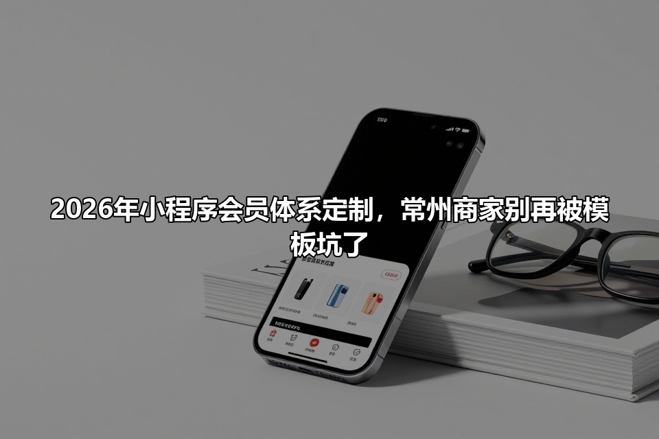 2026年小程序会员体系定制，常州商家别再被模板坑了