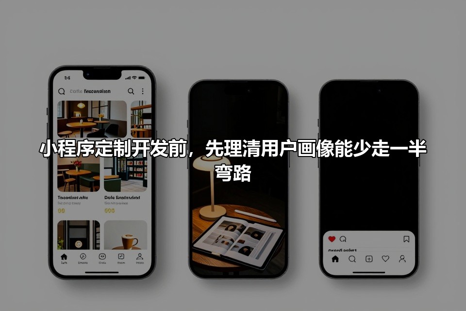 小程序定制开发前，先理清用户画像能少走一半弯路