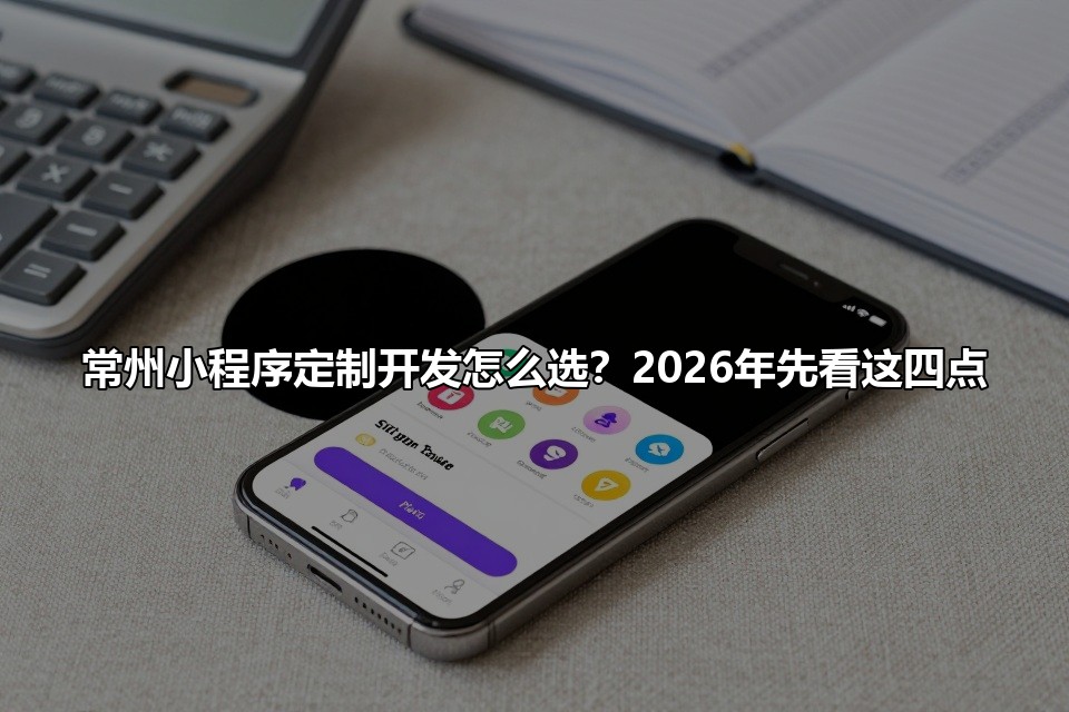 常州小程序定制开发怎么选？2026年先看这四点