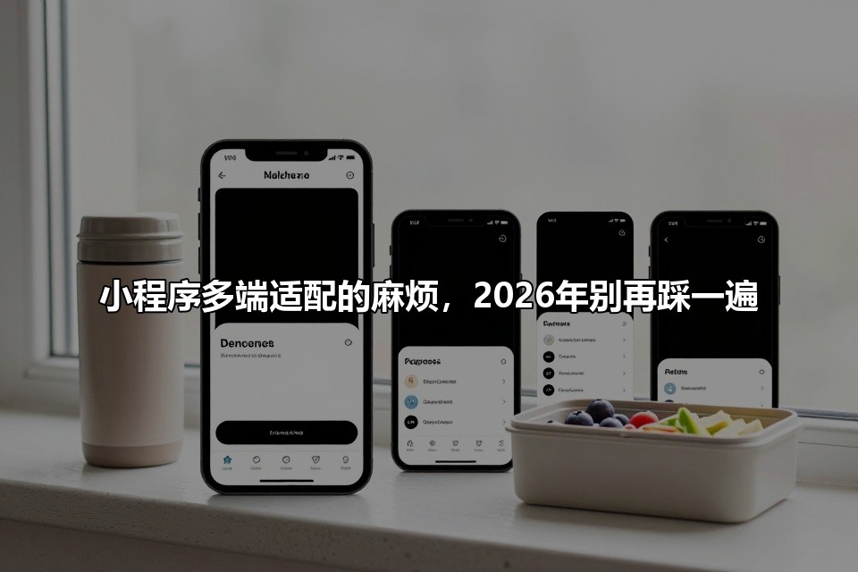 小程序多端适配的麻烦，2026年别再踩一遍