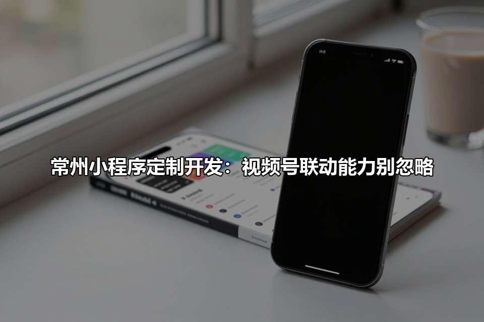 常州小程序定制开发：视频号联动能力别忽略