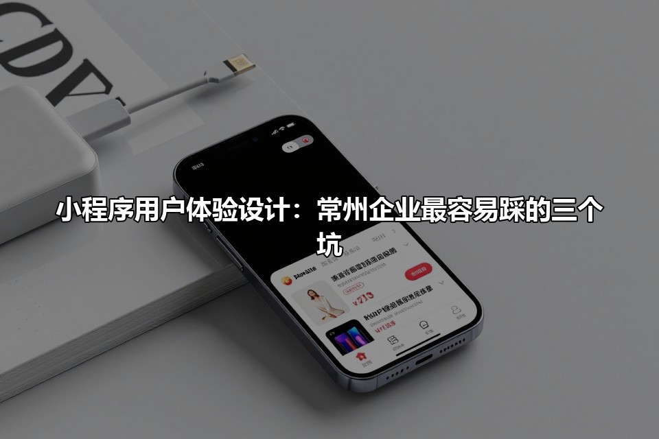 小程序用户体验设计：常州企业最容易踩的三个坑