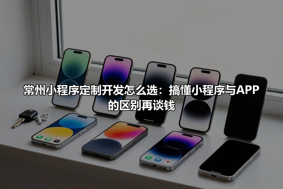 常州小程序定制开发怎么选：搞懂小程序与APP的区别再谈钱