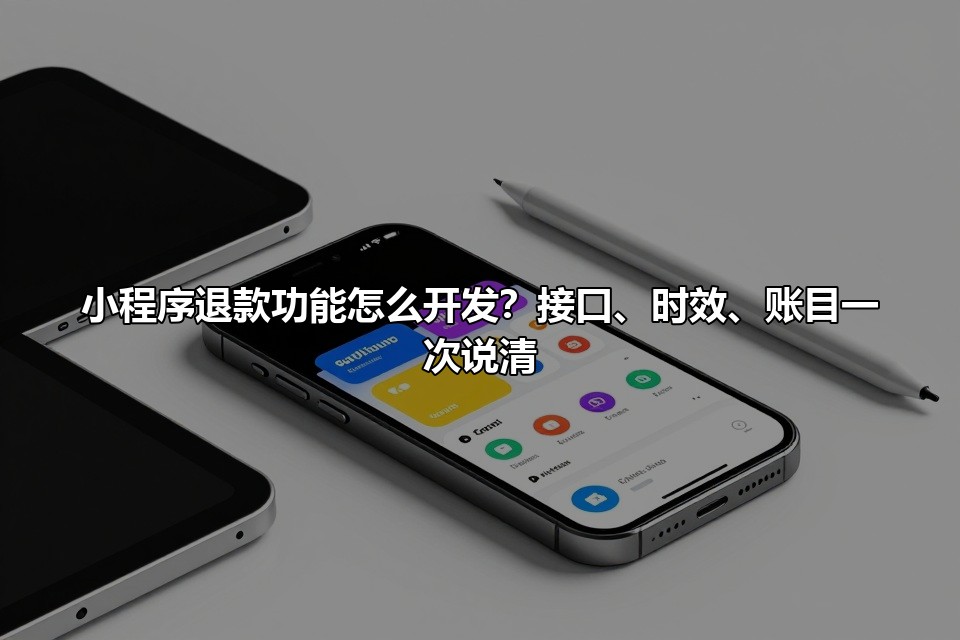 小程序退款功能怎么开发？接口、时效、账目一次说清