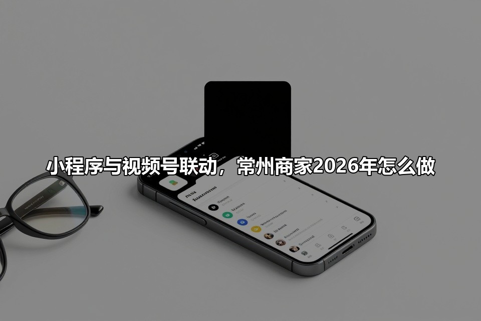 小程序与视频号联动，常州商家2026年怎么做