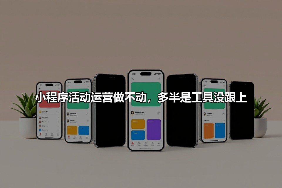 小程序活动运营做不动，多半是工具没跟上