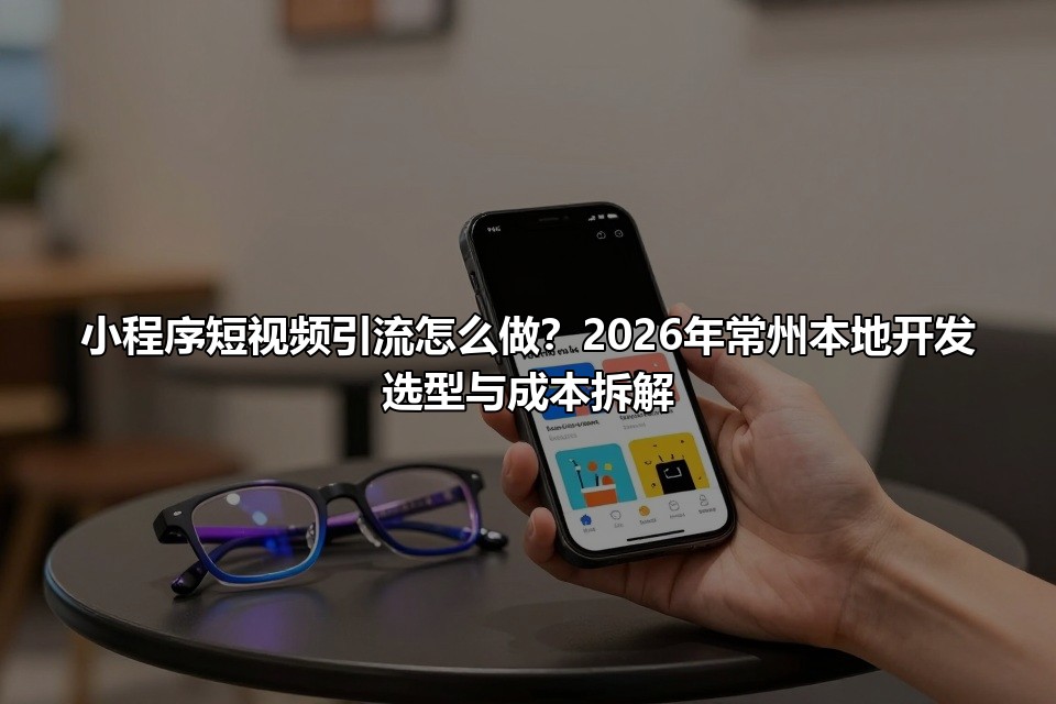 小程序短视频引流怎么做？2026年常州本地开发选型与成本拆解