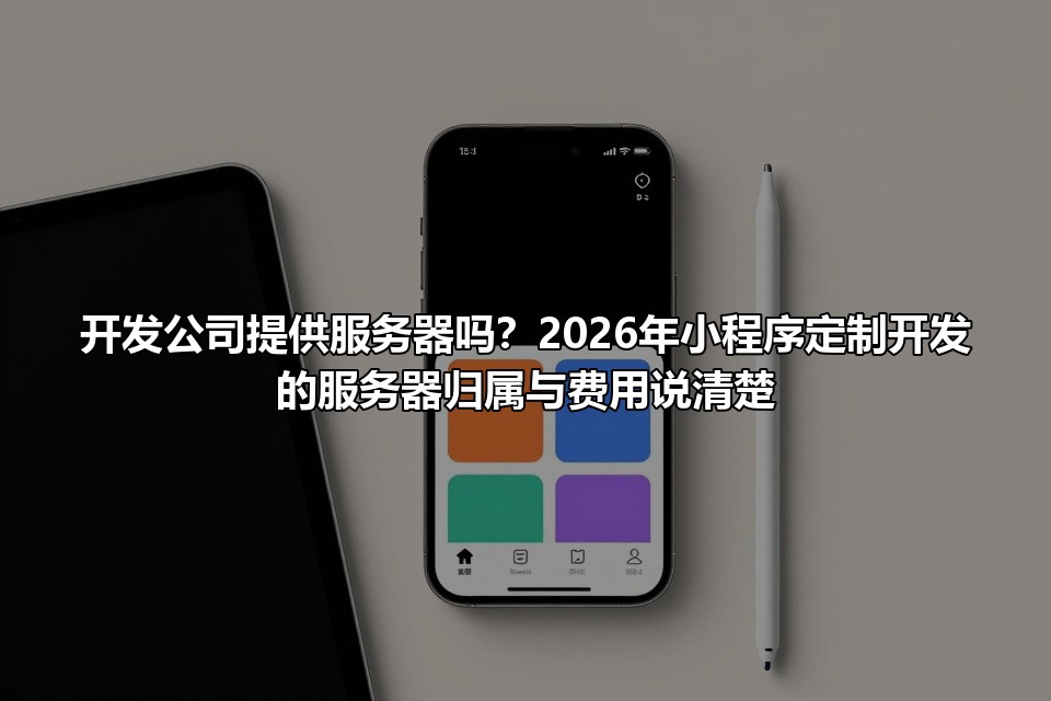 开发公司提供服务器吗？2026年小程序定制开发的服务器归属与费用说清楚