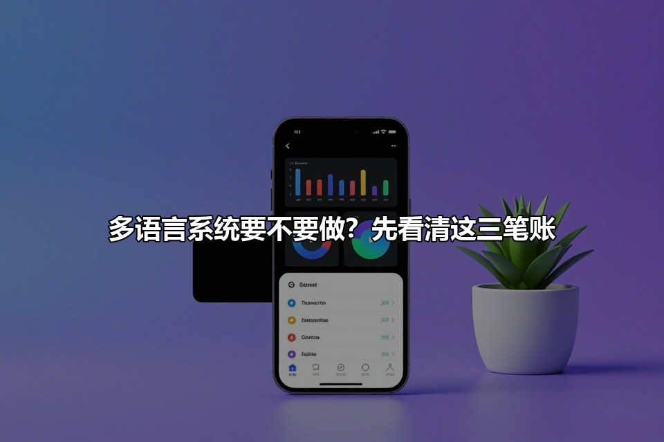 多语言系统要不要做？先看清这三笔账