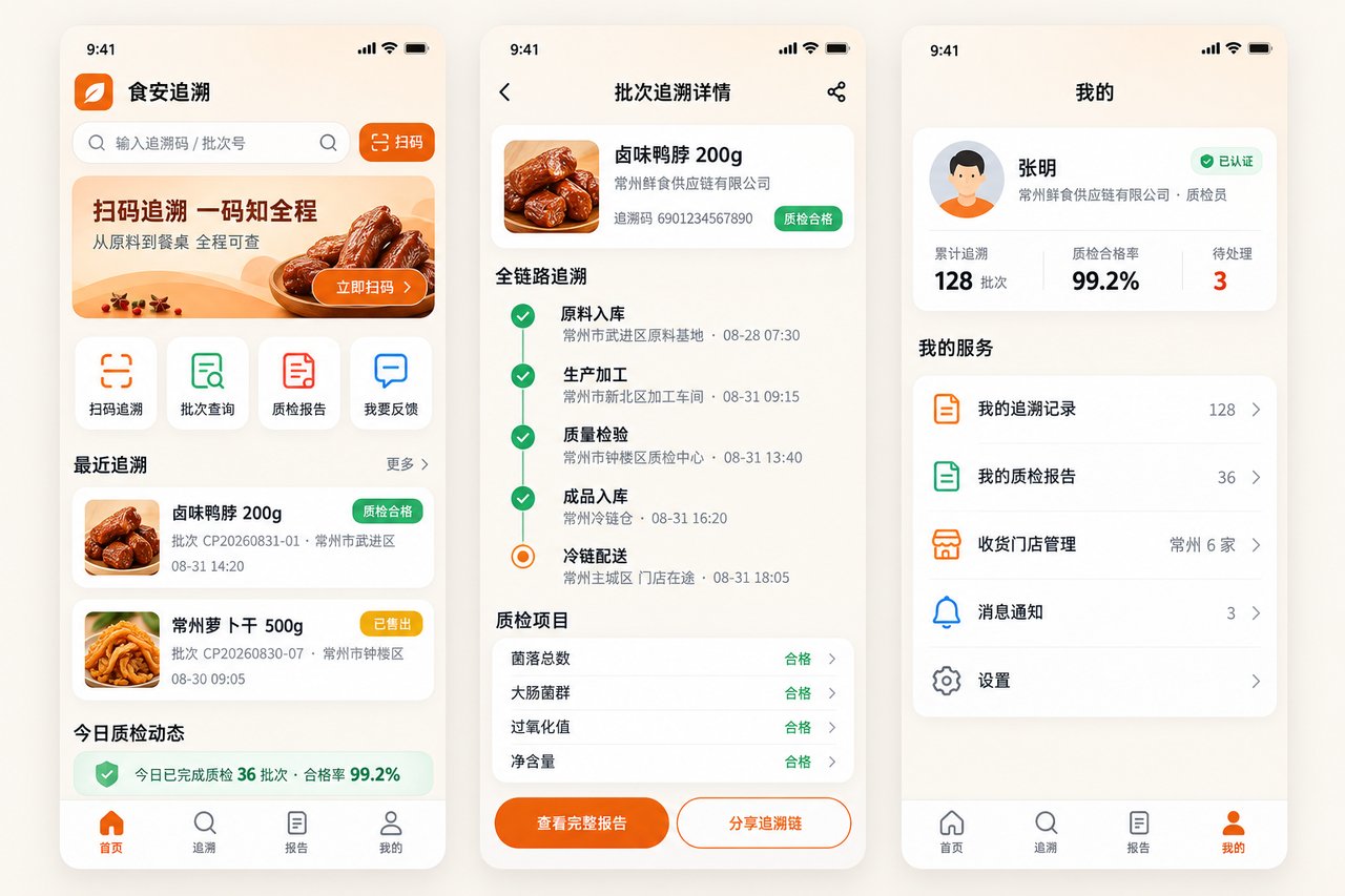食品加工厂追溯小程序开发案例:从纸质台账到扫码查批次