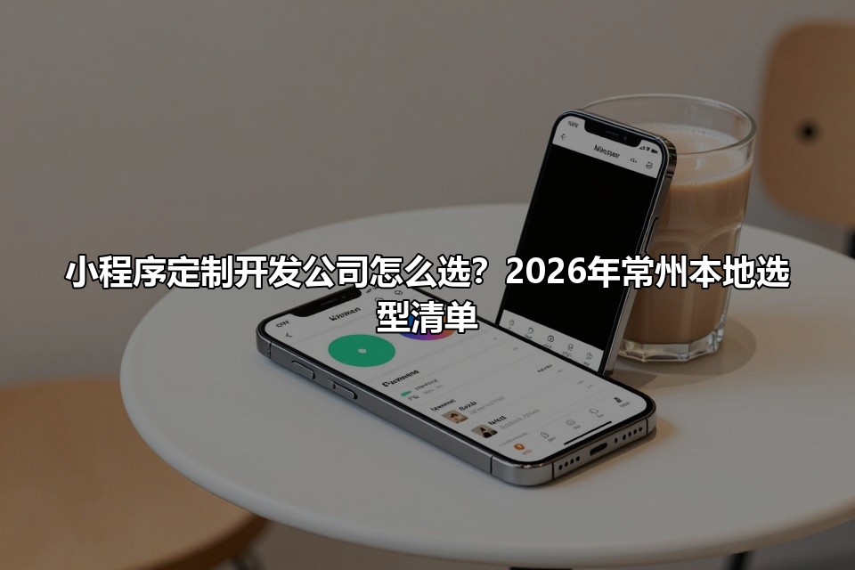 小程序定制开发公司怎么选？2026年常州本地选型清单