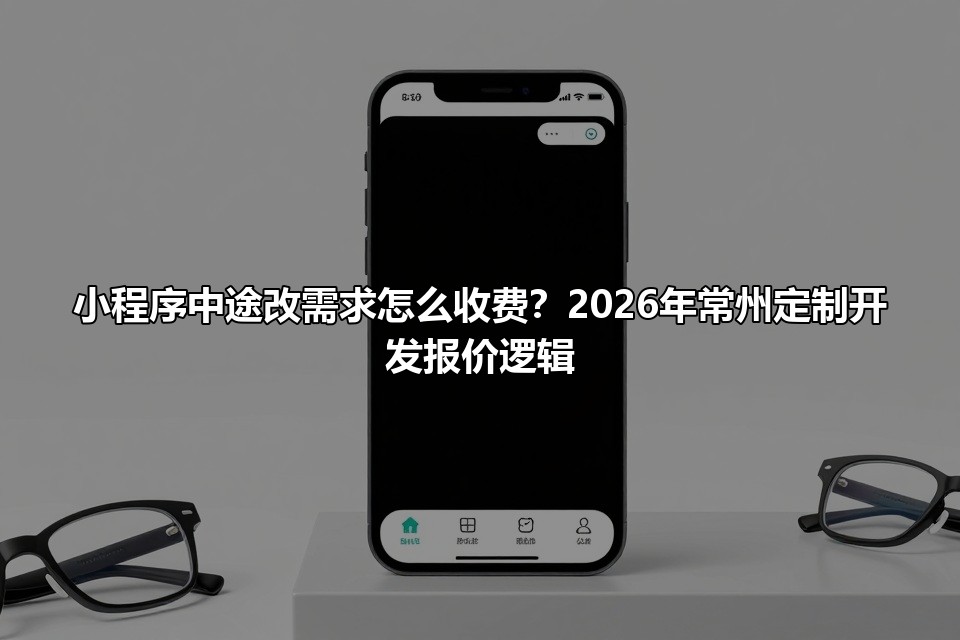 小程序中途改需求怎么收费？2026年常州定制开发报价逻辑