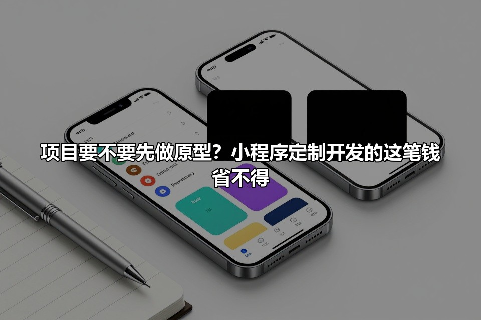 项目要不要先做原型？小程序定制开发的这笔钱省不得
