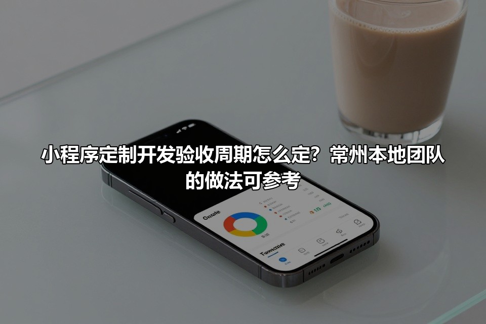 小程序定制开发验收周期怎么定？常州本地团队的做法可参考