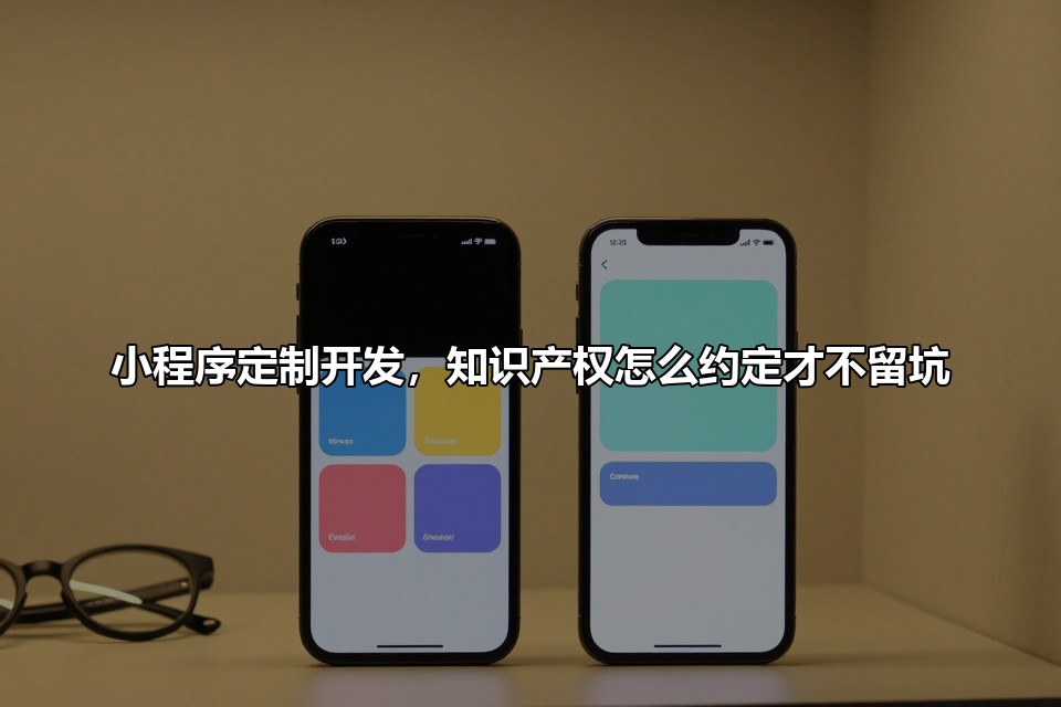 小程序定制开发，知识产权怎么约定才不留坑