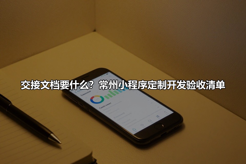 交接文档要什么？常州小程序定制开发验收清单