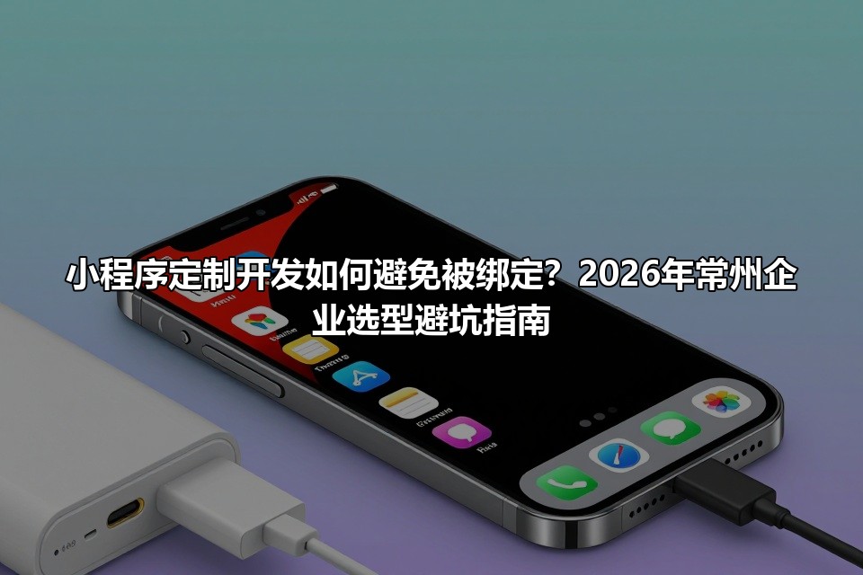 小程序定制开发如何避免被绑定？2026年常州企业选型避坑指南